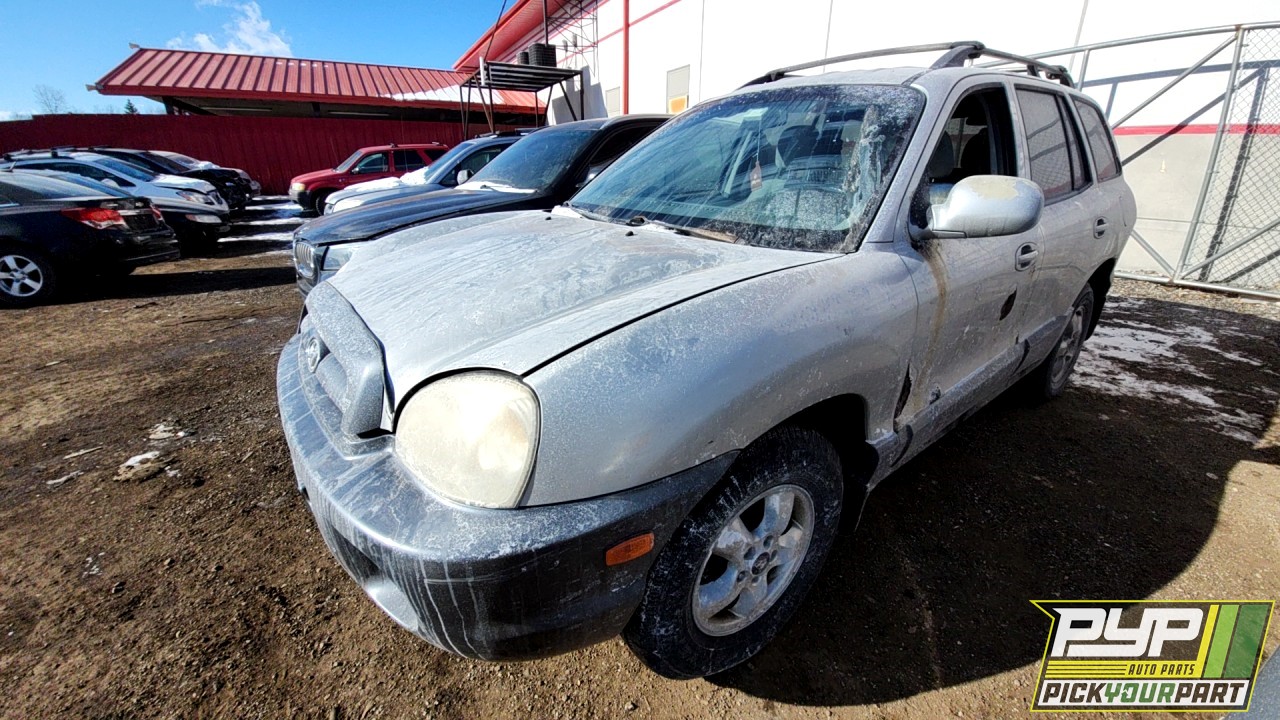 2005 HYUNDAI SANTA FE partes disponibles