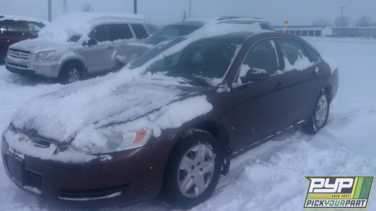 2007 CHEVROLET IMPALA partes disponibles