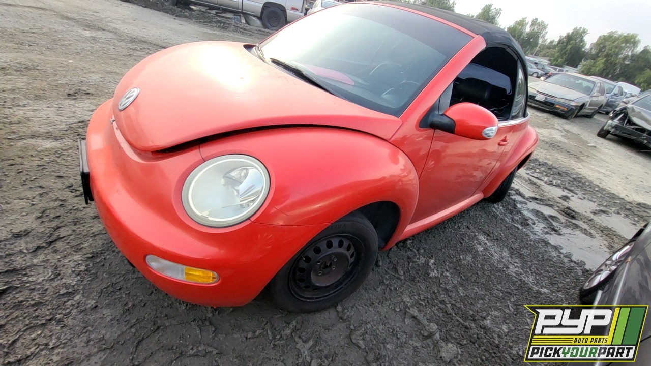 2003 VOLKSWAGEN BEETLE partes disponibles