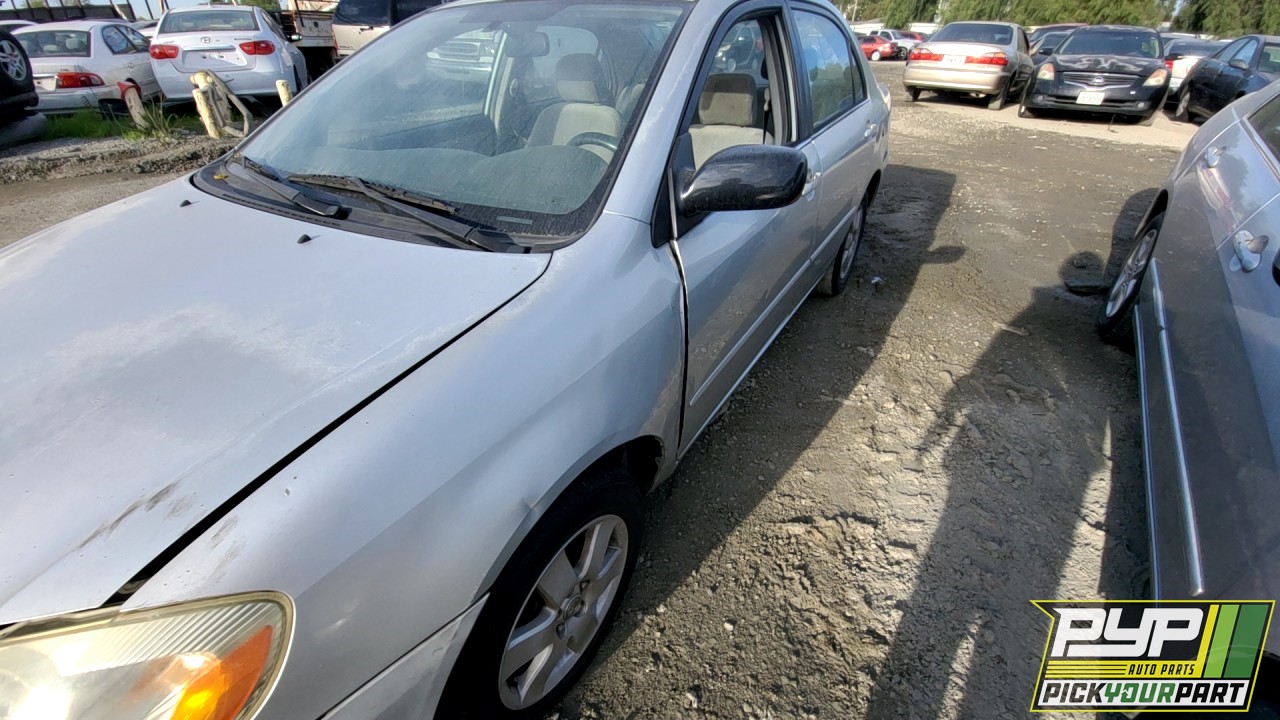 2003 TOYOTA COROLLA partes disponibles