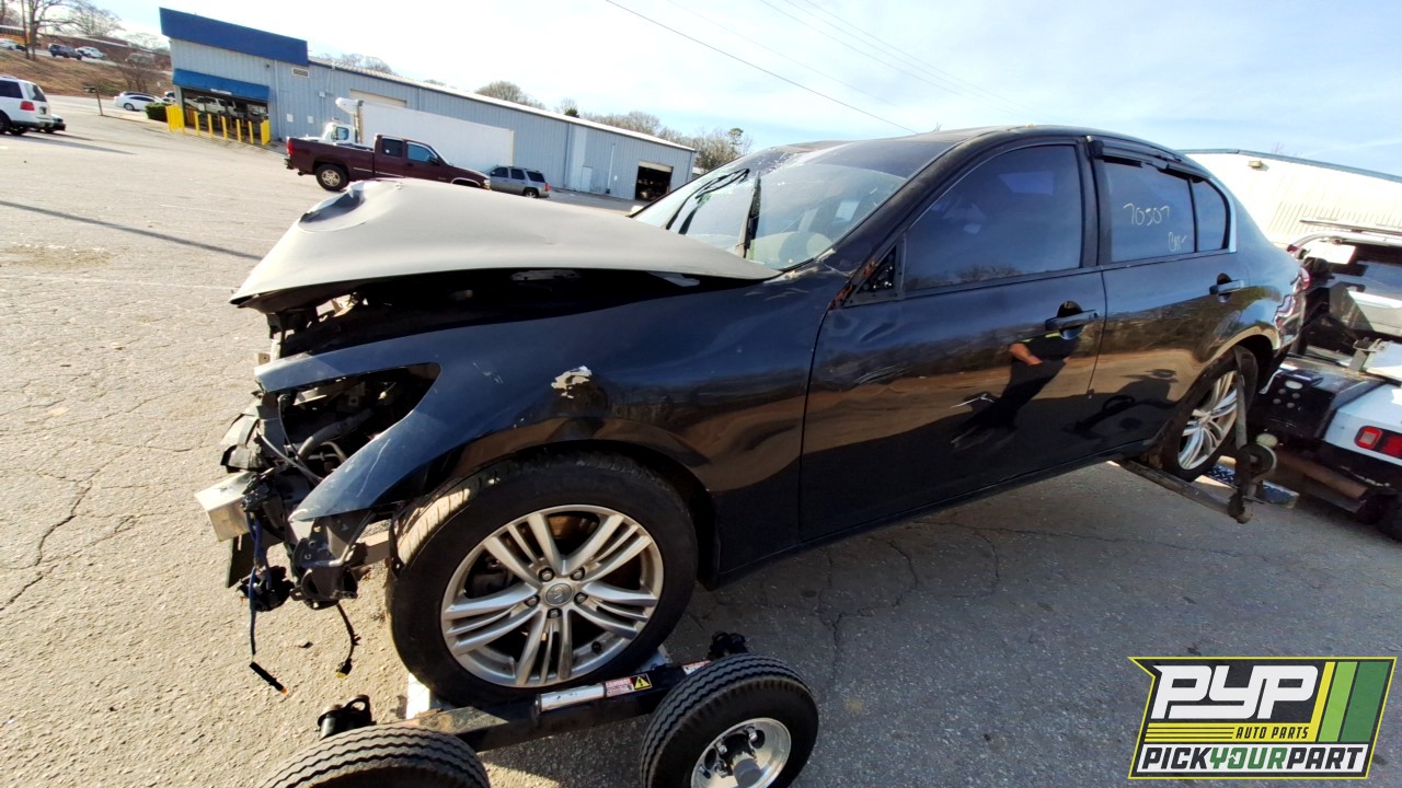 2013 INFINITI G37 partes disponibles
