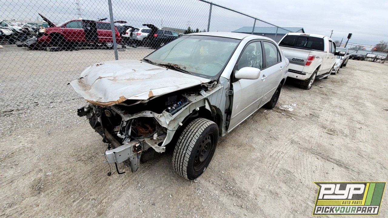 2006 TOYOTA COROLLA partes disponibles