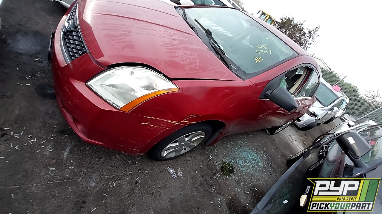 2008 NISSAN SENTRA partes disponibles
