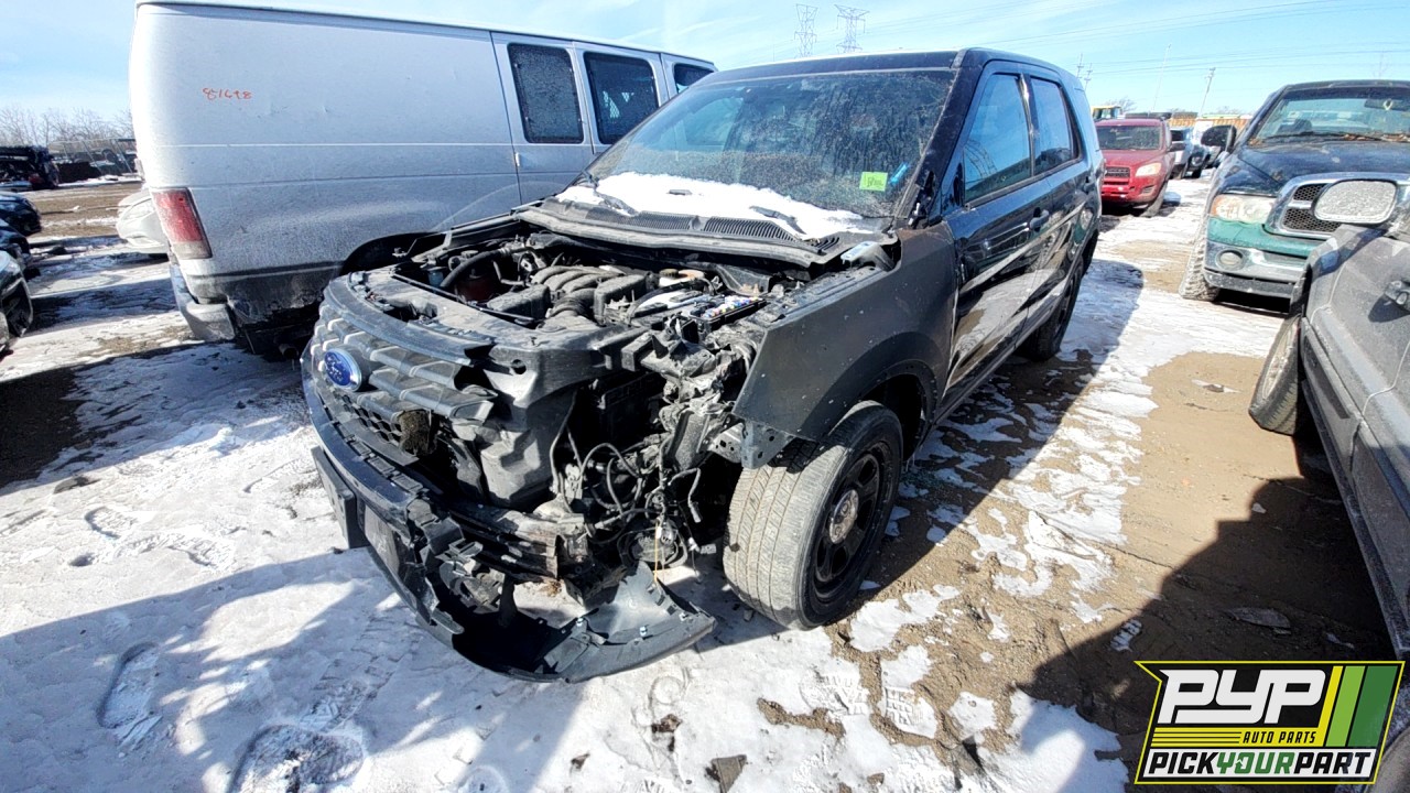 2017 FORD POLICE INTERCEPTOR UTILITY partes disponibles