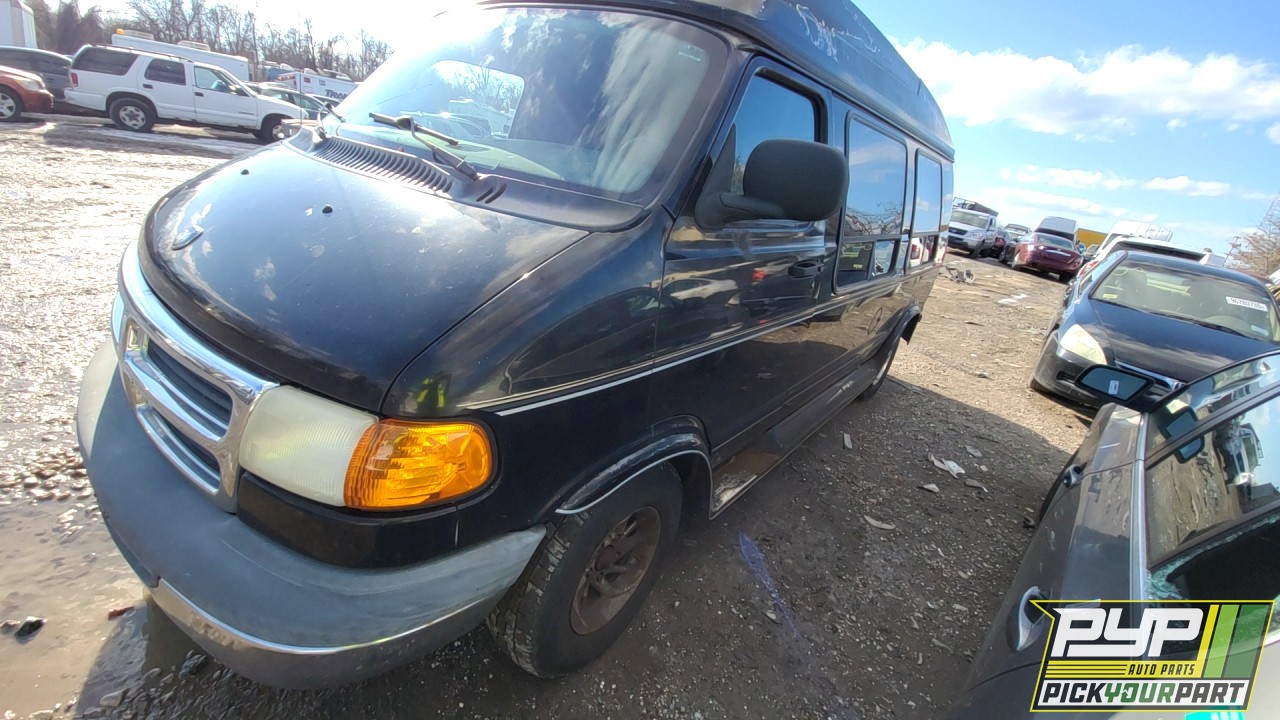 2001 DODGE RAM 1500 VAN partes disponibles