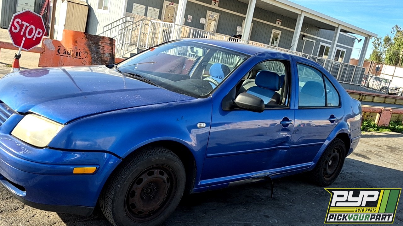 2002 VOLKSWAGEN JETTA available for parts