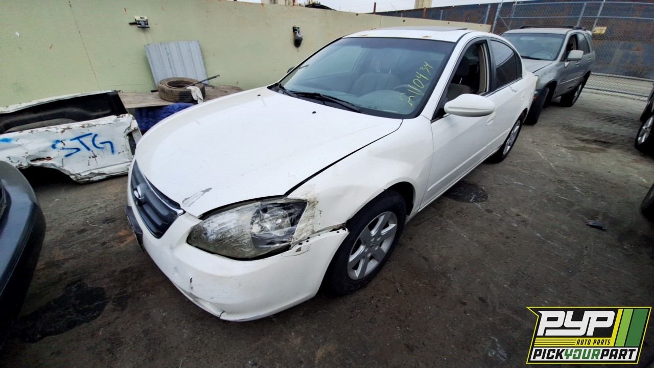 2002 NISSAN ALTIMA partes disponibles