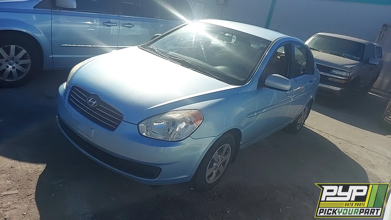 2010 HYUNDAI ACCENT available for parts