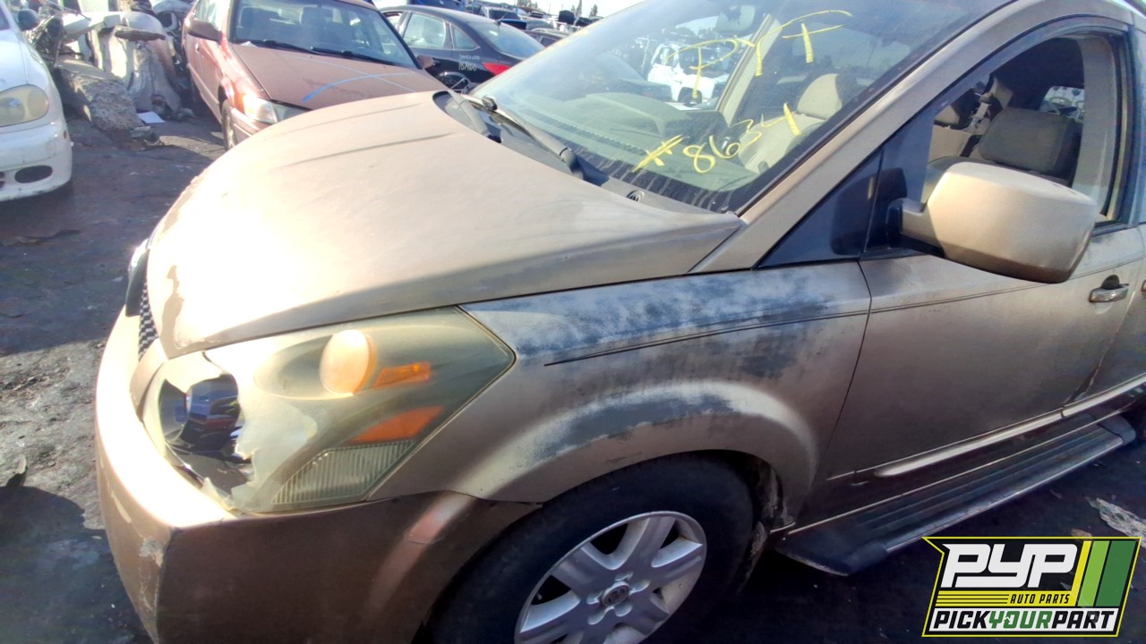 2004 NISSAN QUEST partes disponibles