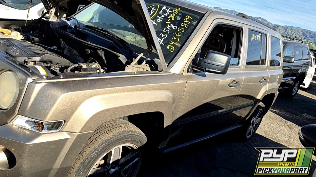 2007 JEEP PATRIOT available for parts
