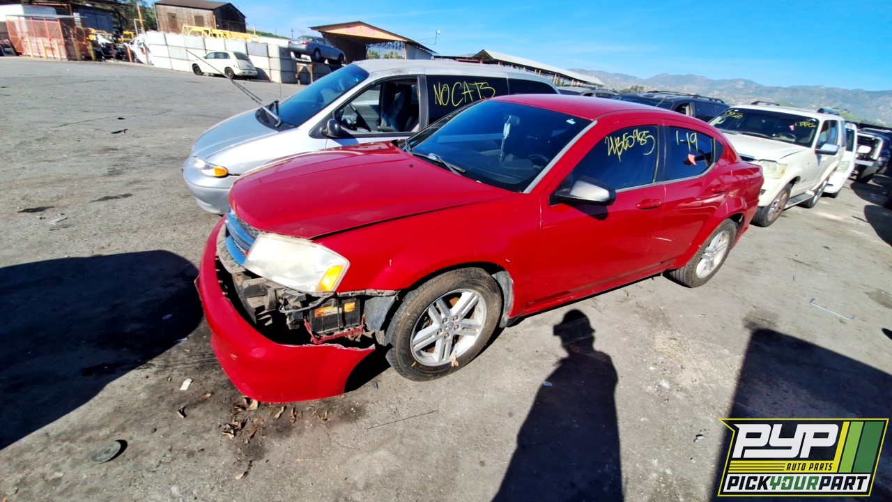 2012 DODGE AVENGER partes disponibles