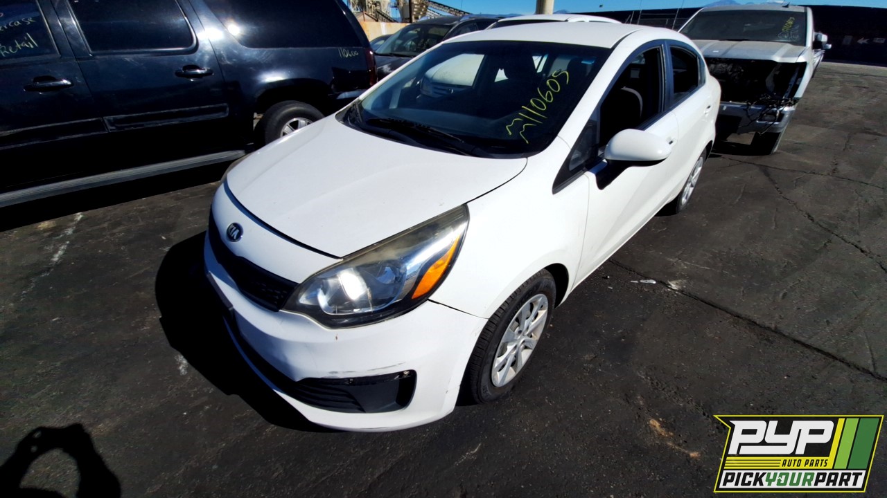 2016 KIA RIO partes disponibles