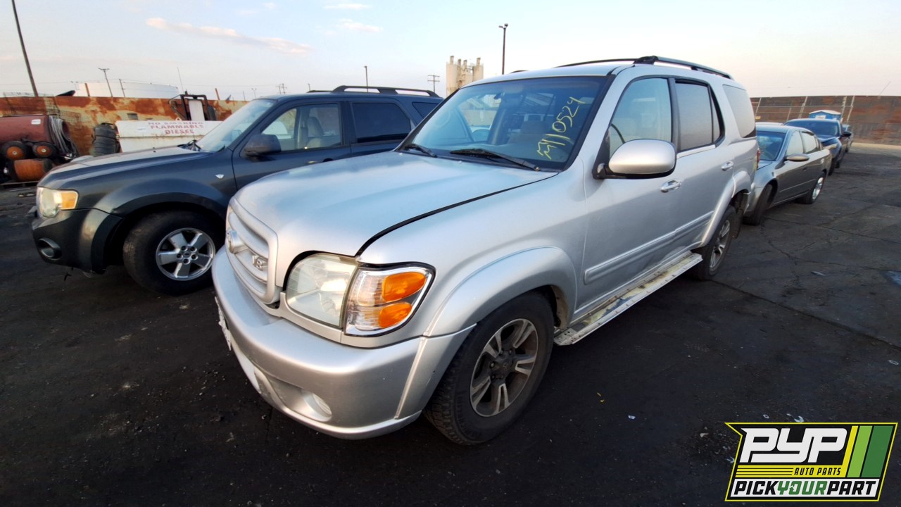 2001 TOYOTA SEQUOIA partes disponibles