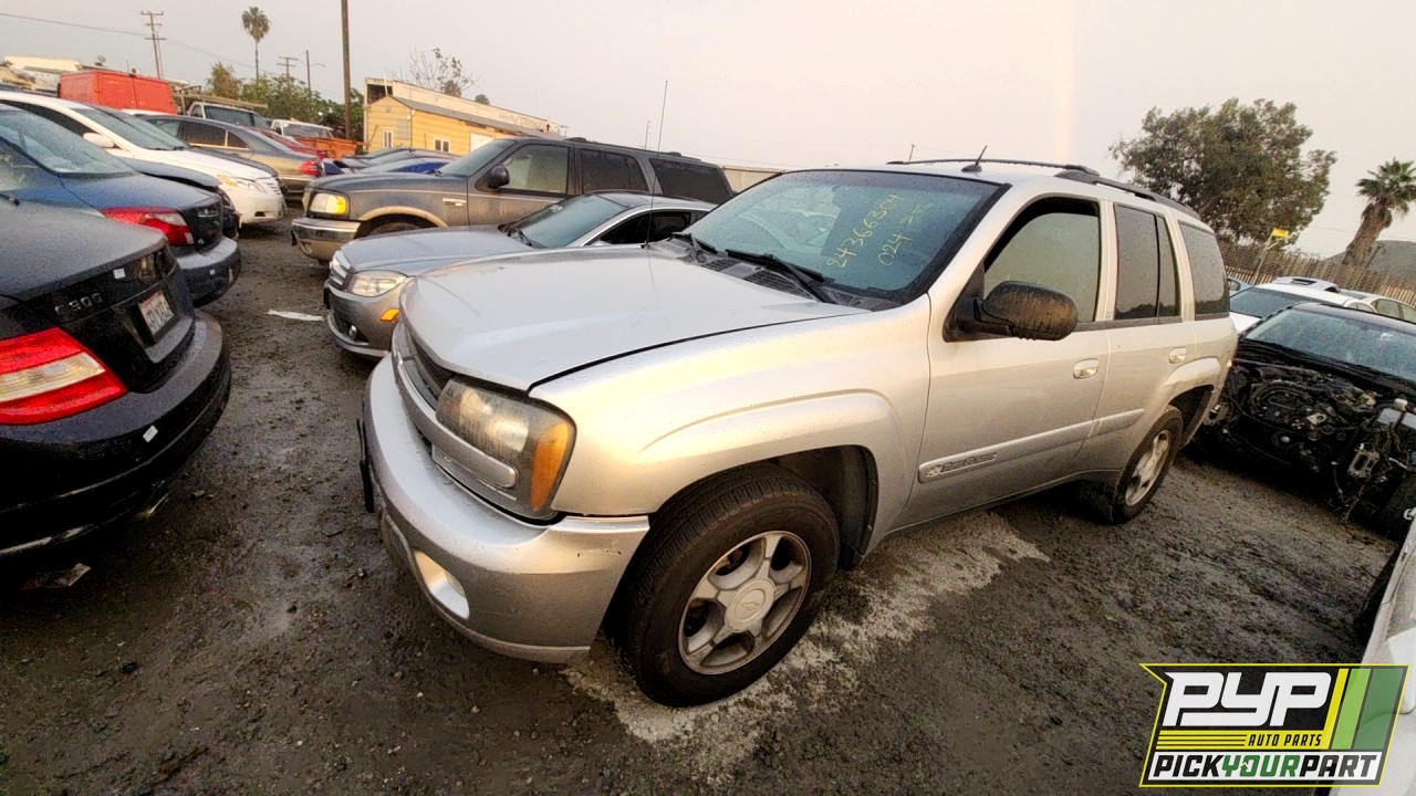 2004 CHEVROLET TRAILBLAZER partes disponibles