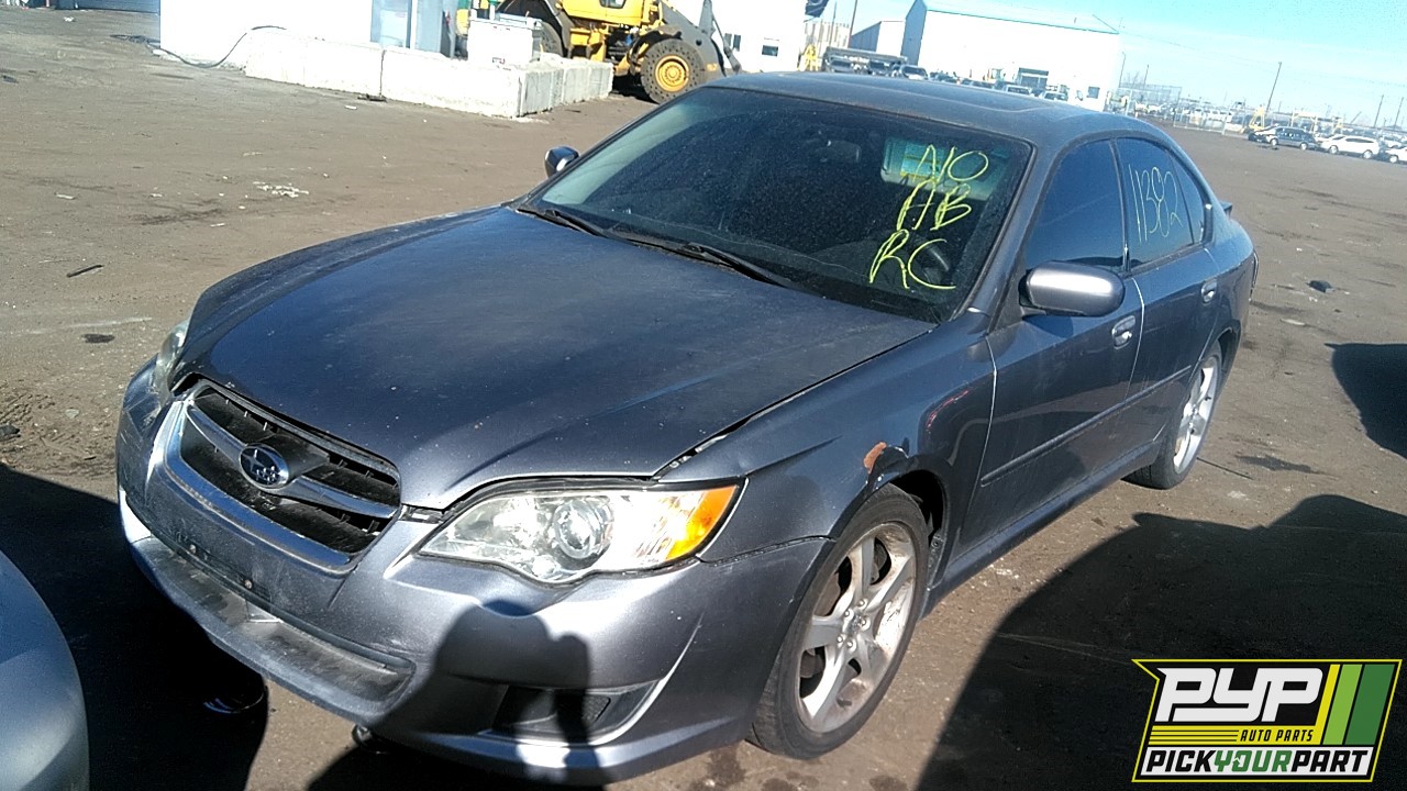 2009 SUBARU LEGACY partes disponibles