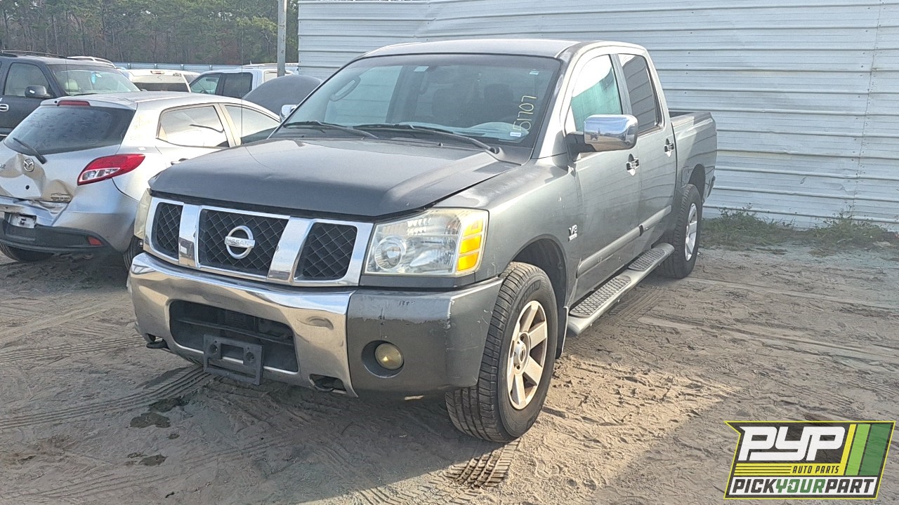 2004 NISSAN TITAN partes disponibles