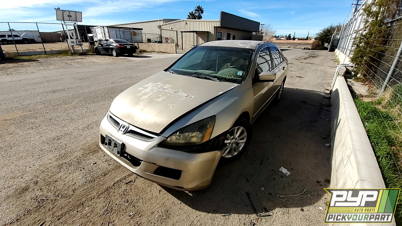 2007 HONDA ACCORD partes disponibles