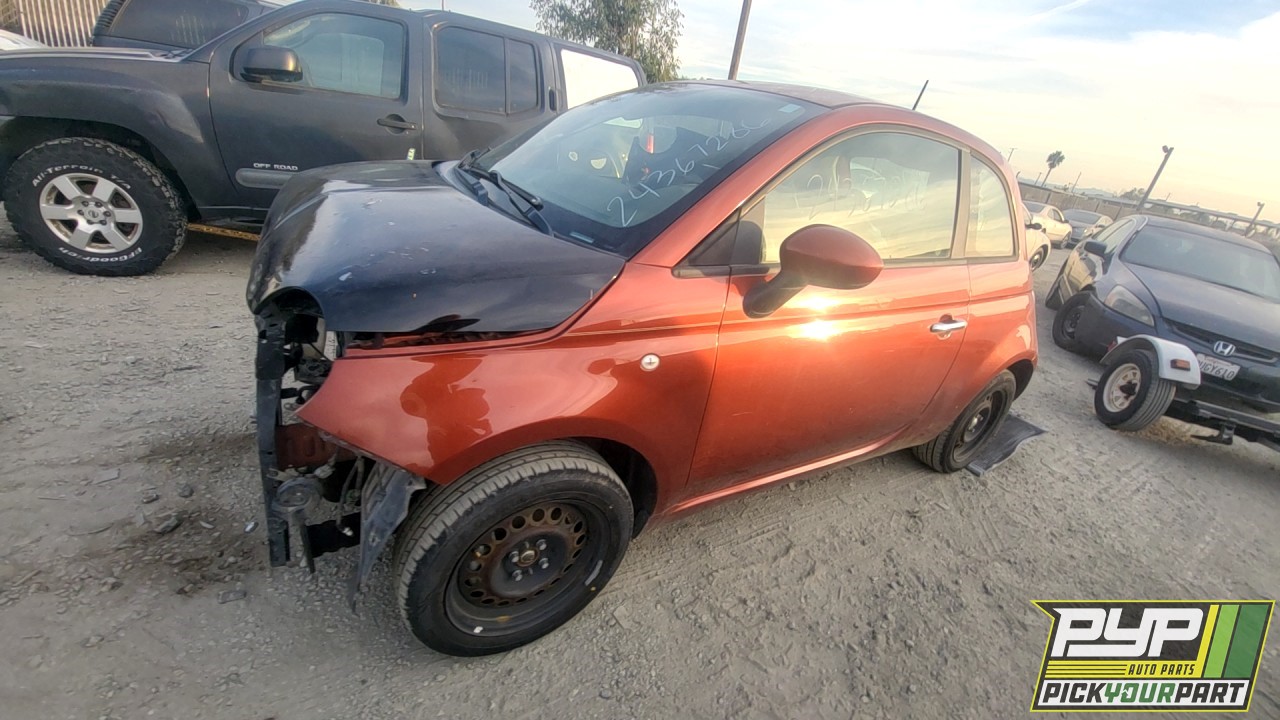 2012 FIAT 500 partes disponibles