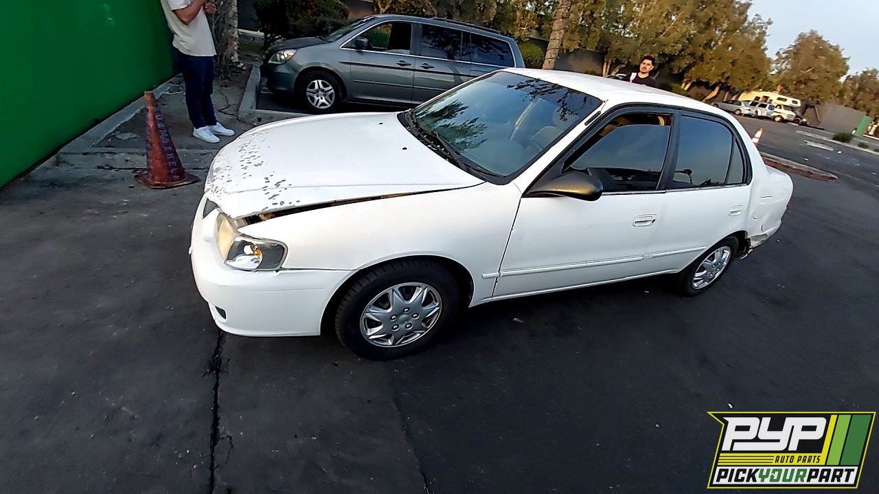 2001 TOYOTA COROLLA partes disponibles