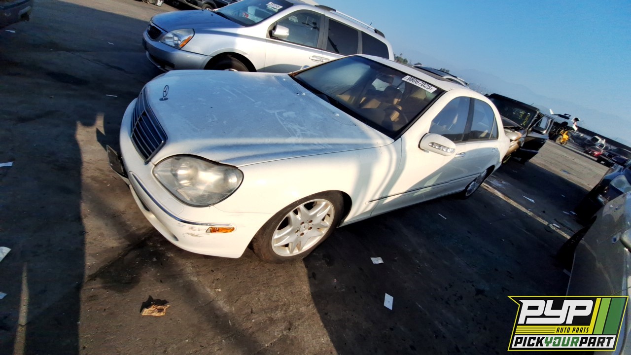2003 MERCEDES-BENZ S430 available for parts
