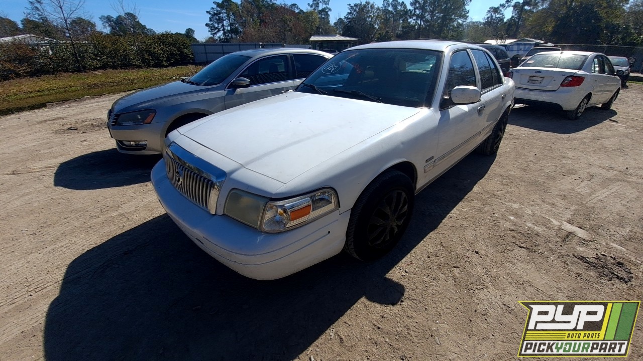 2009 MERCURY GRAND MARQUIS partes disponibles