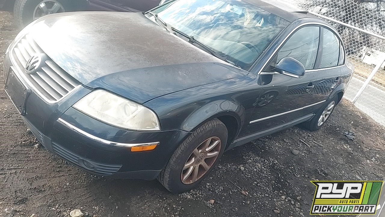 2004 VOLKSWAGEN PASSAT available for parts