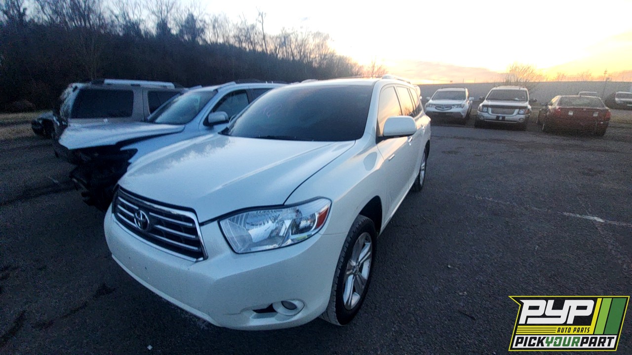 2009 TOYOTA HIGHLANDER available for parts