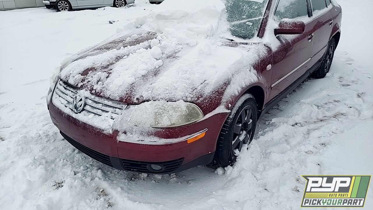 2003 VOLKSWAGEN PASSAT partes disponibles