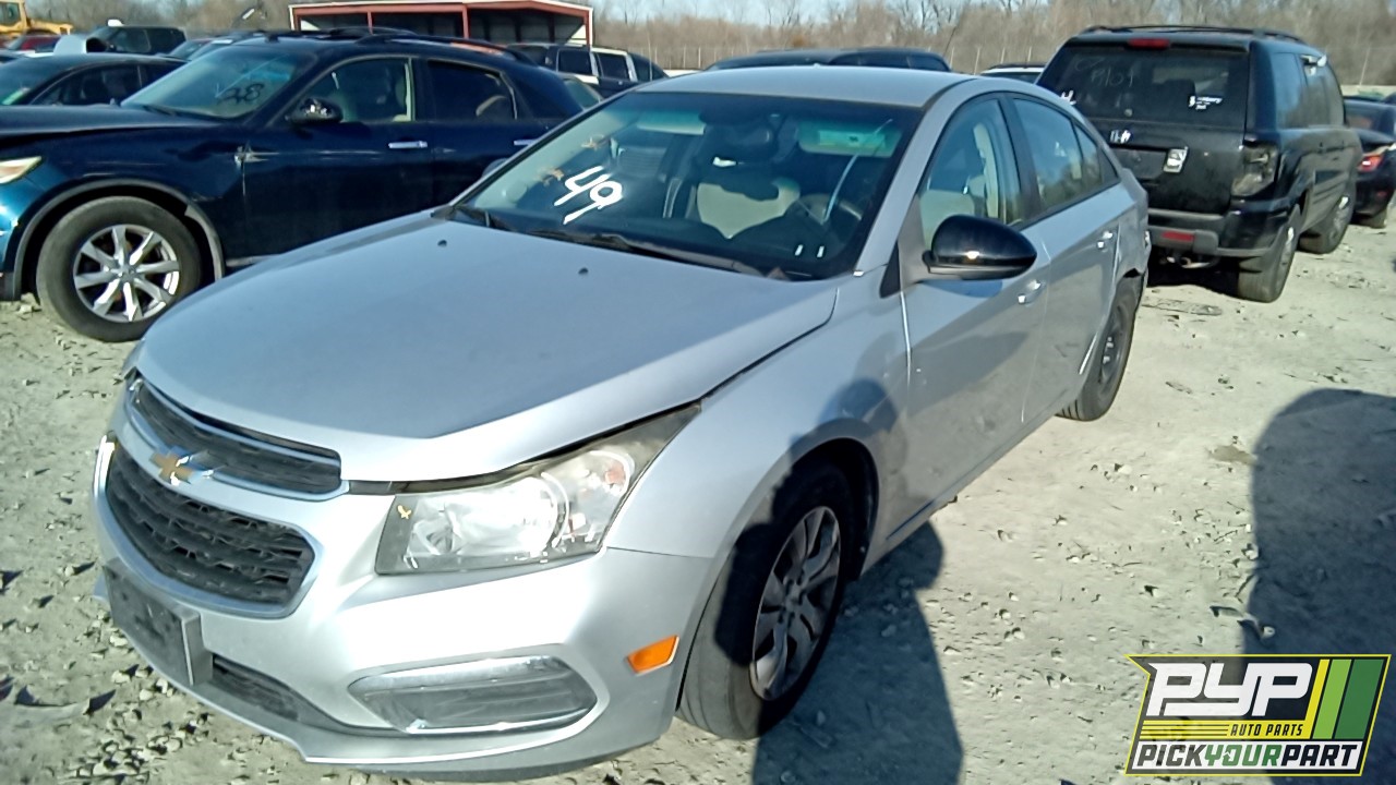 2015 CHEVROLET CRUZE available for parts