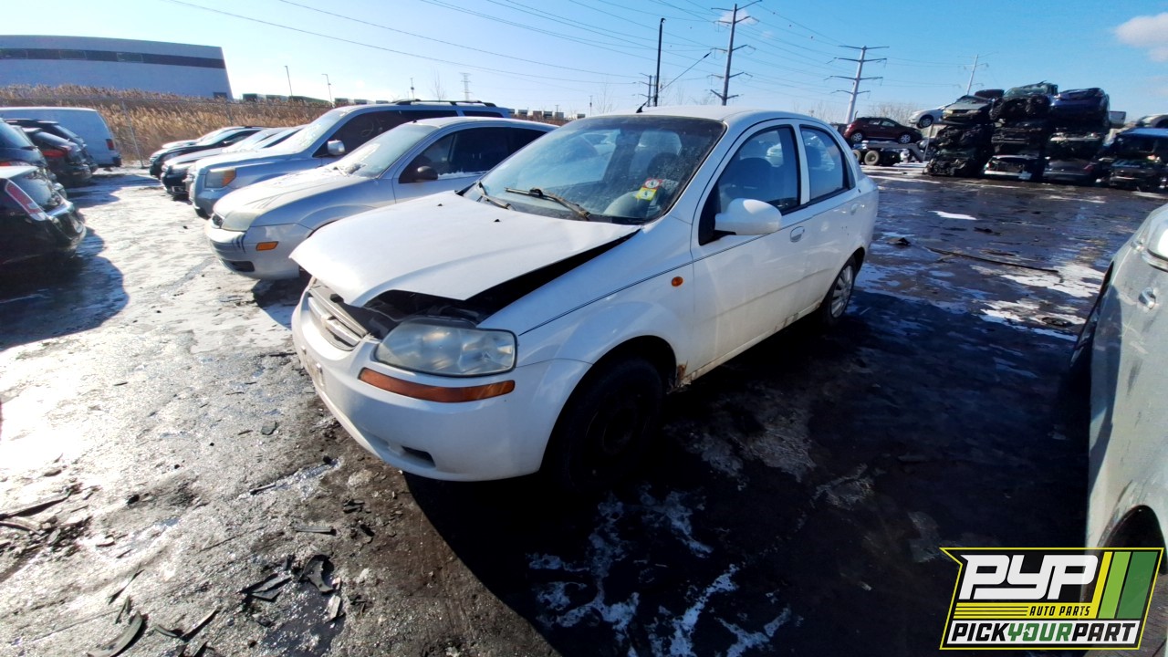 2004 CHEVROLET AVEO available for parts