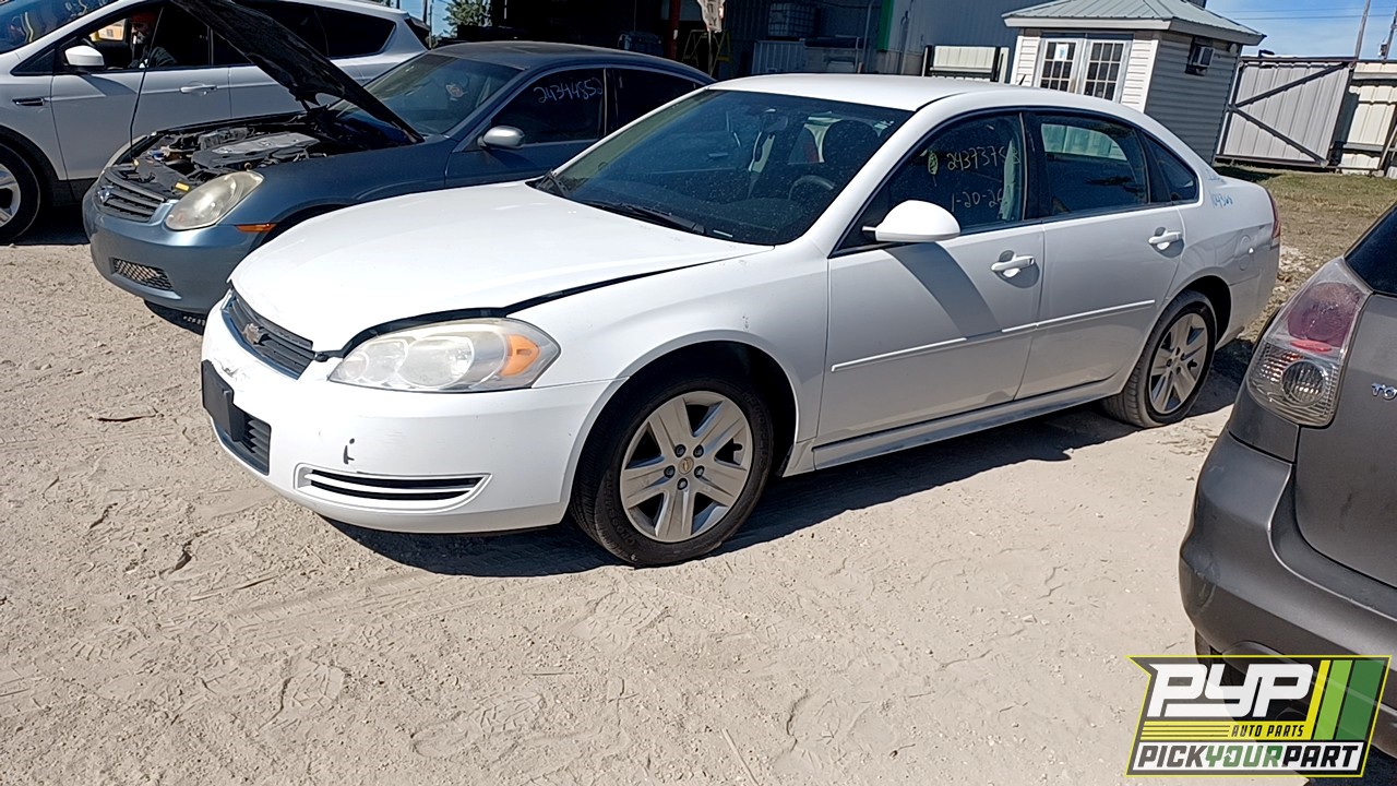2011 CHEVROLET IMPALA partes disponibles