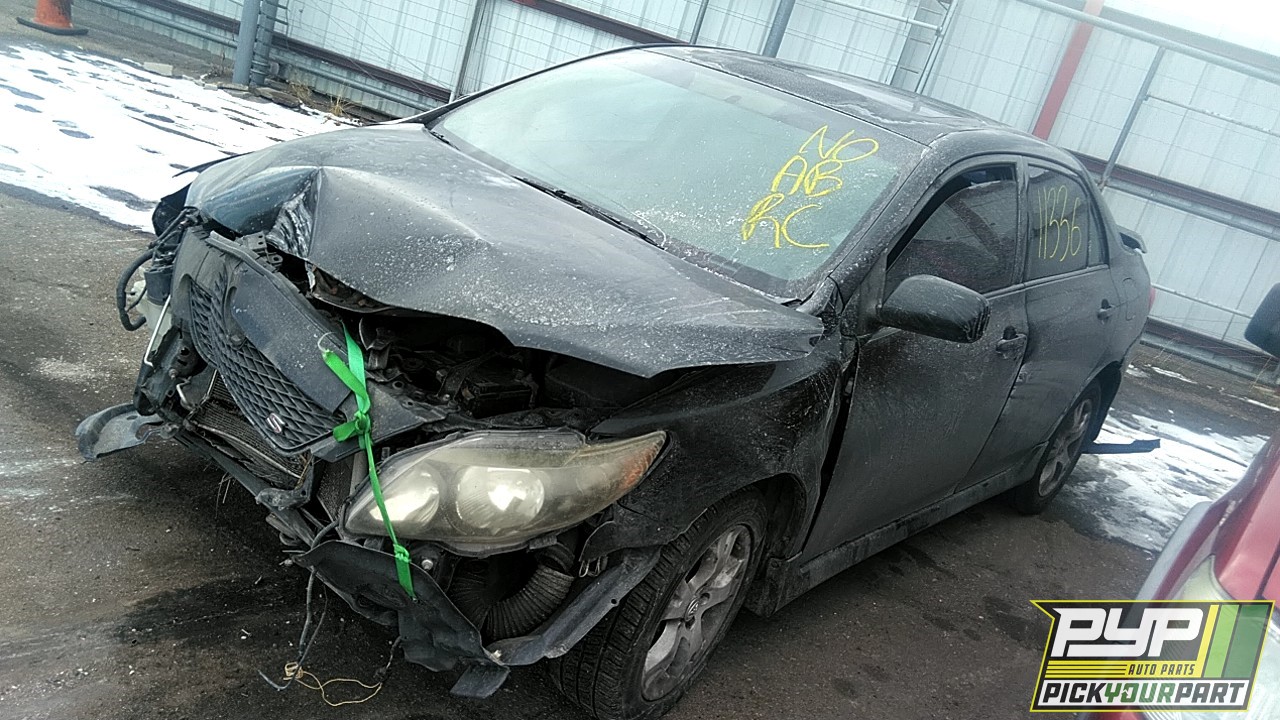 2010 TOYOTA COROLLA partes disponibles