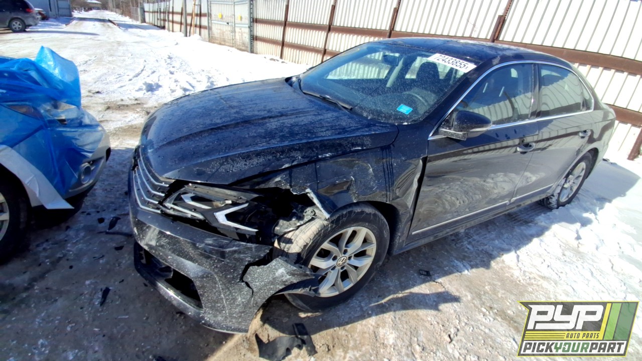 2016 VOLKSWAGEN PASSAT partes disponibles