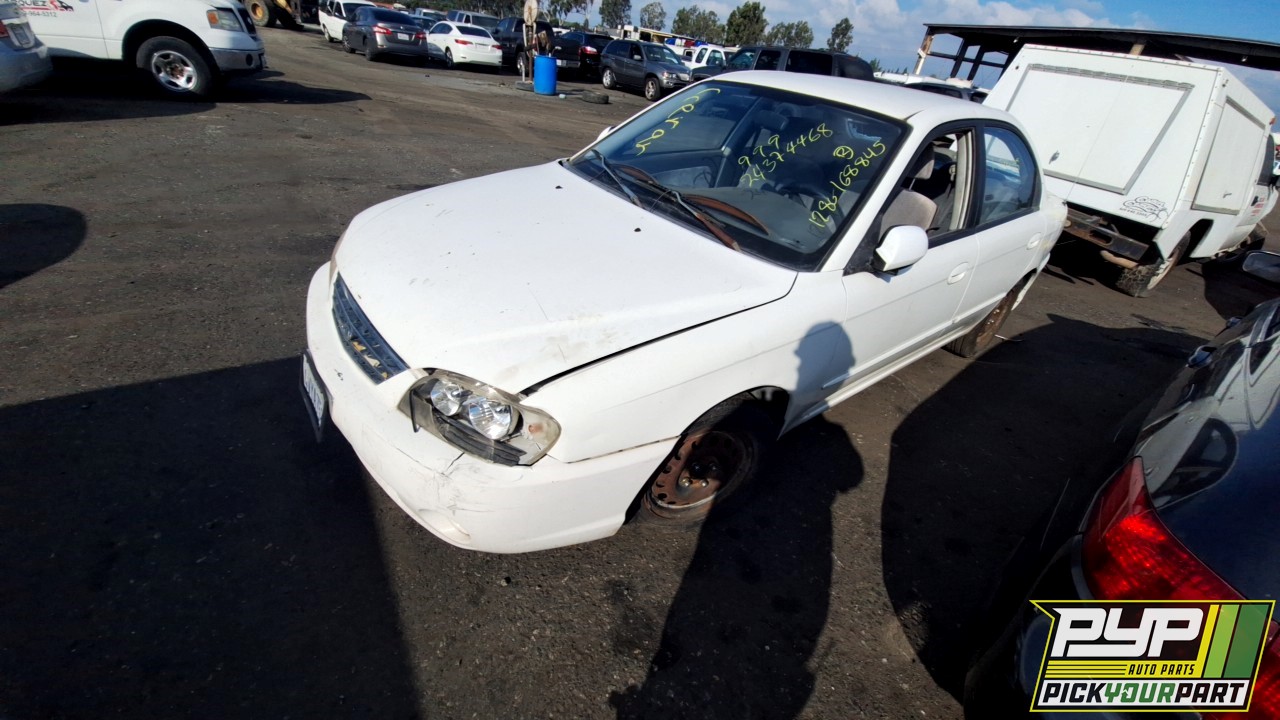 2002 KIA SPECTRA available for parts