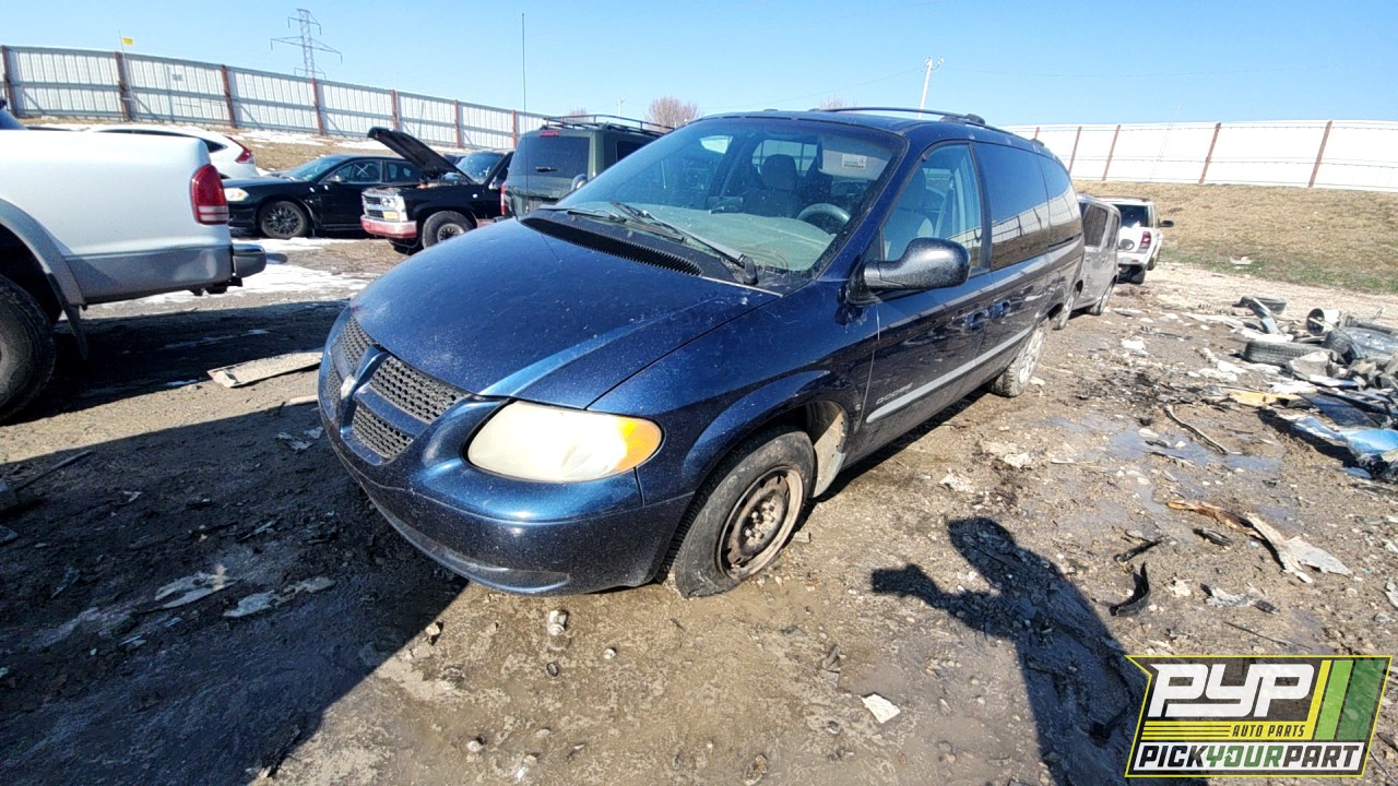 2001 DODGE GRAND CARAVAN partes disponibles