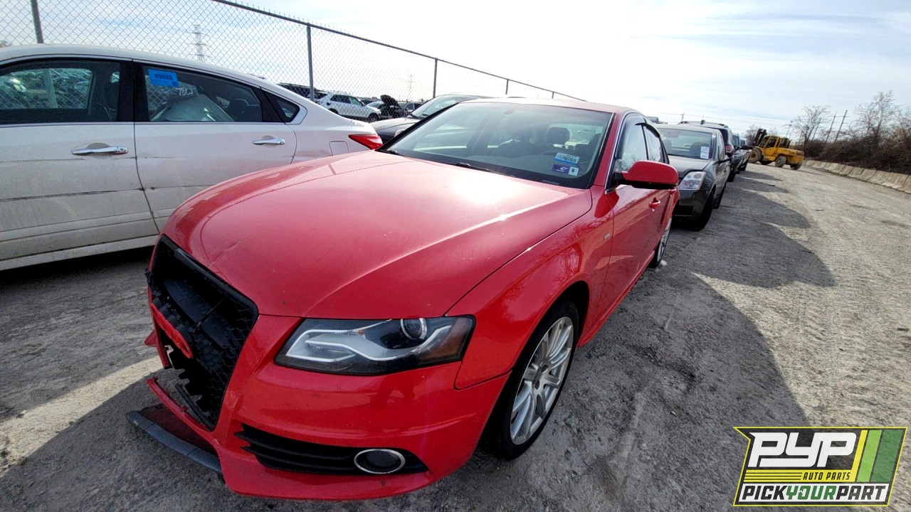 2012 AUDI A4 QUATTRO partes disponibles