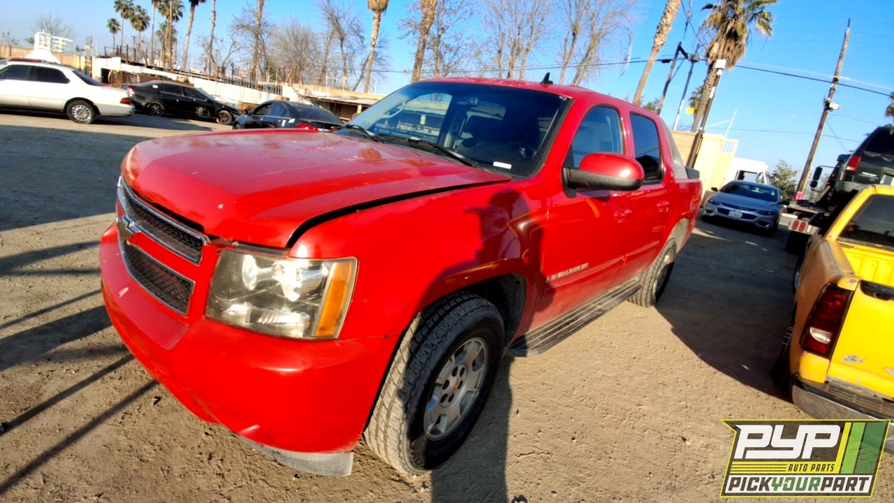 2007 CHEVROLET AVALANCHE partes disponibles