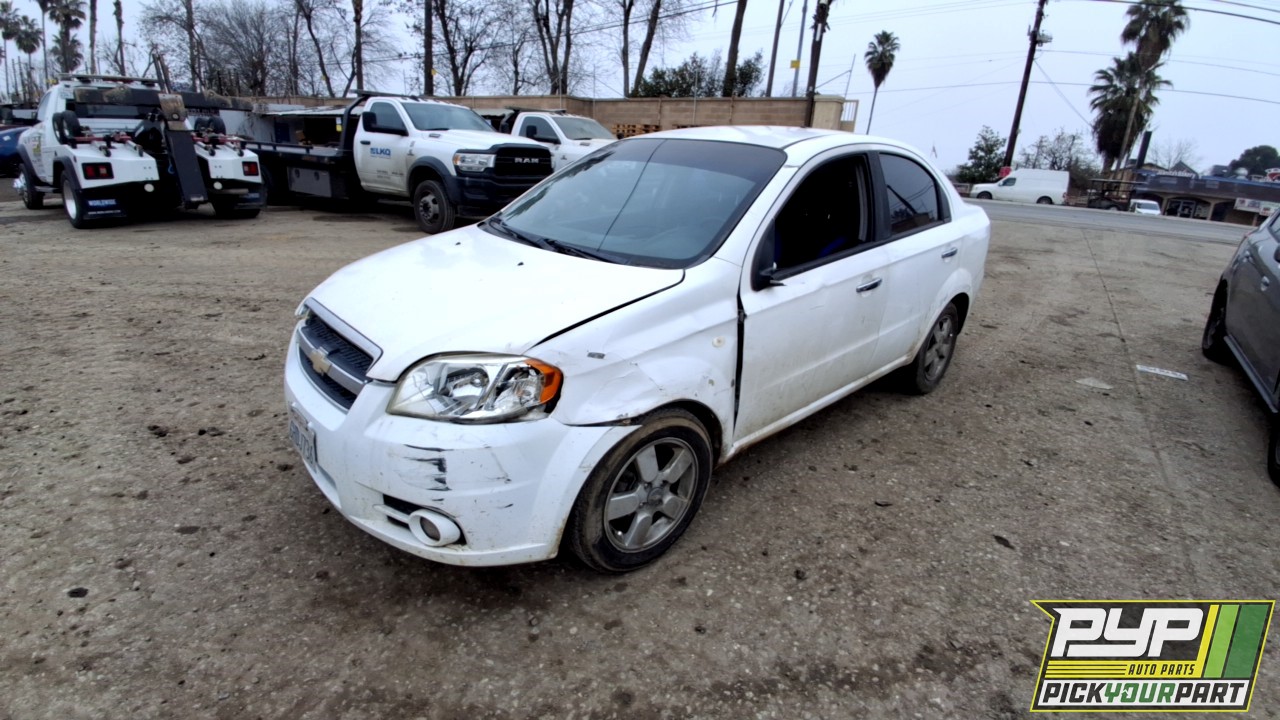 2008 CHEVROLET AVEO partes disponibles