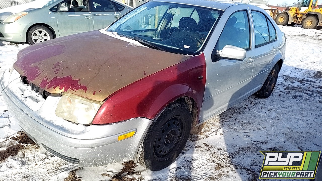 2003 VOLKSWAGEN JETTA partes disponibles