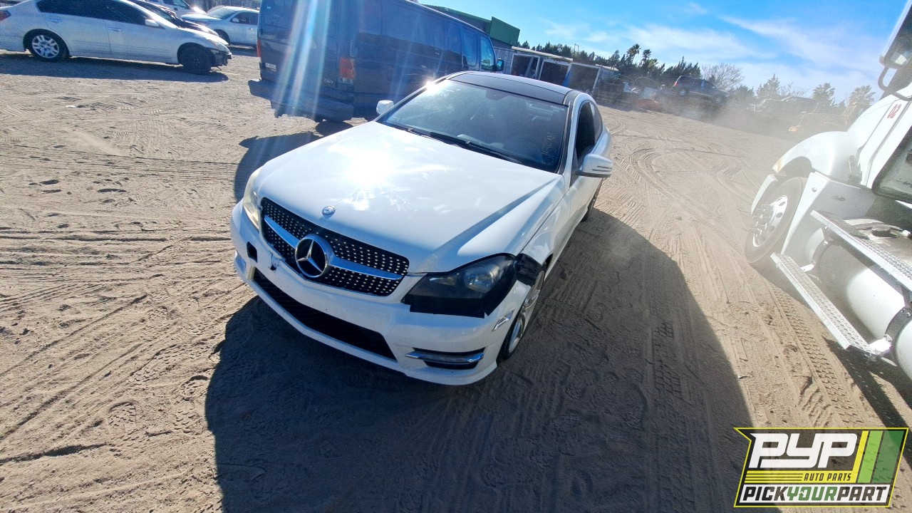 2012 MERCEDES-BENZ C250 available for parts