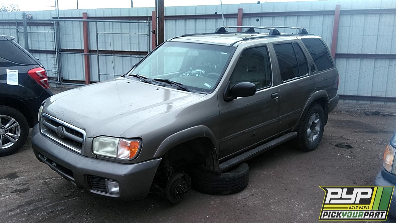 2001 NISSAN PATHFINDER partes disponibles