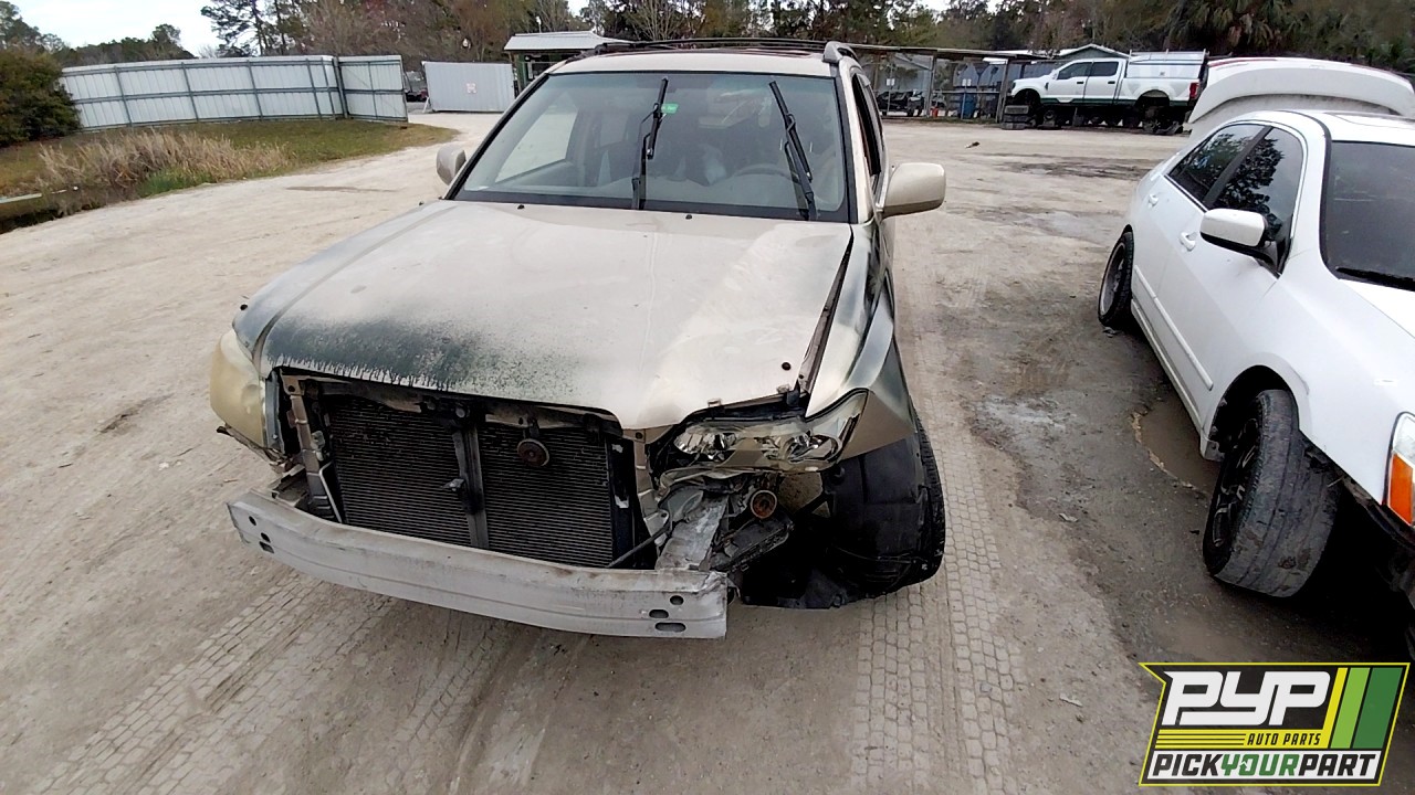 2004 TOYOTA HIGHLANDER partes disponibles