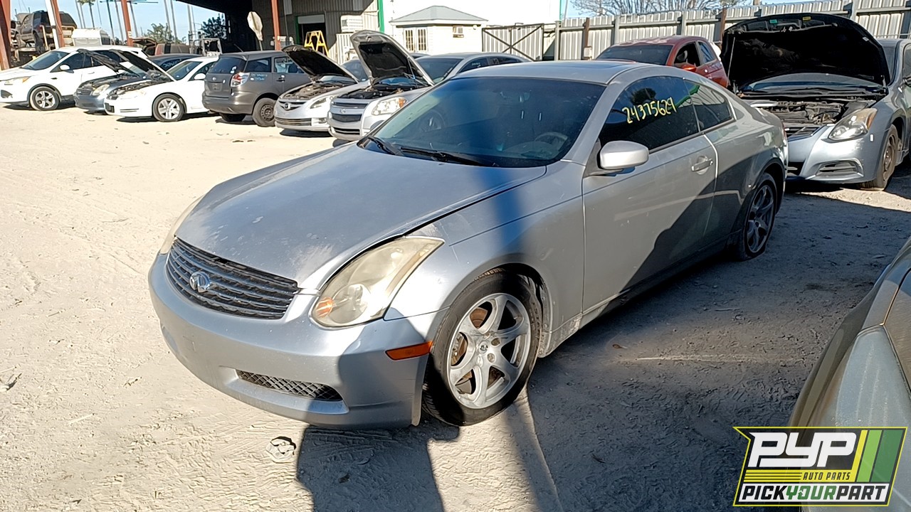 2003 INFINITI G35 available for parts