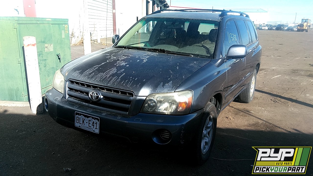 2006 TOYOTA HIGHLANDER available for parts