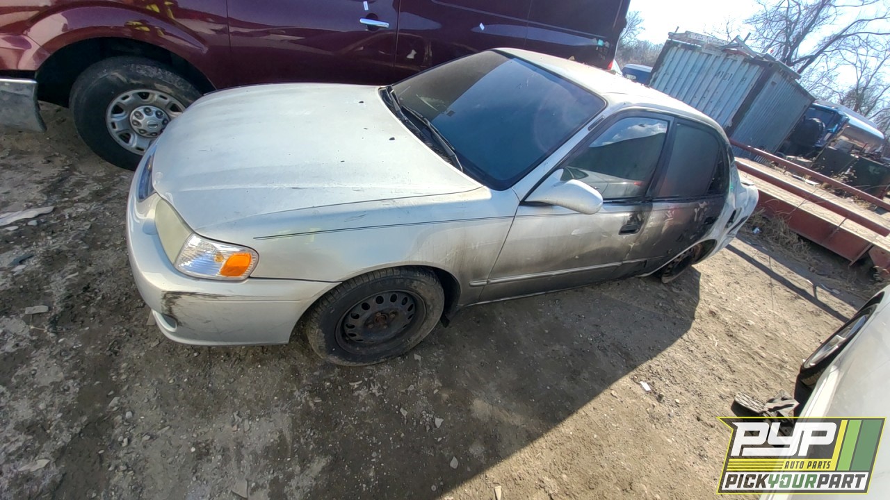 2002 TOYOTA COROLLA partes disponibles