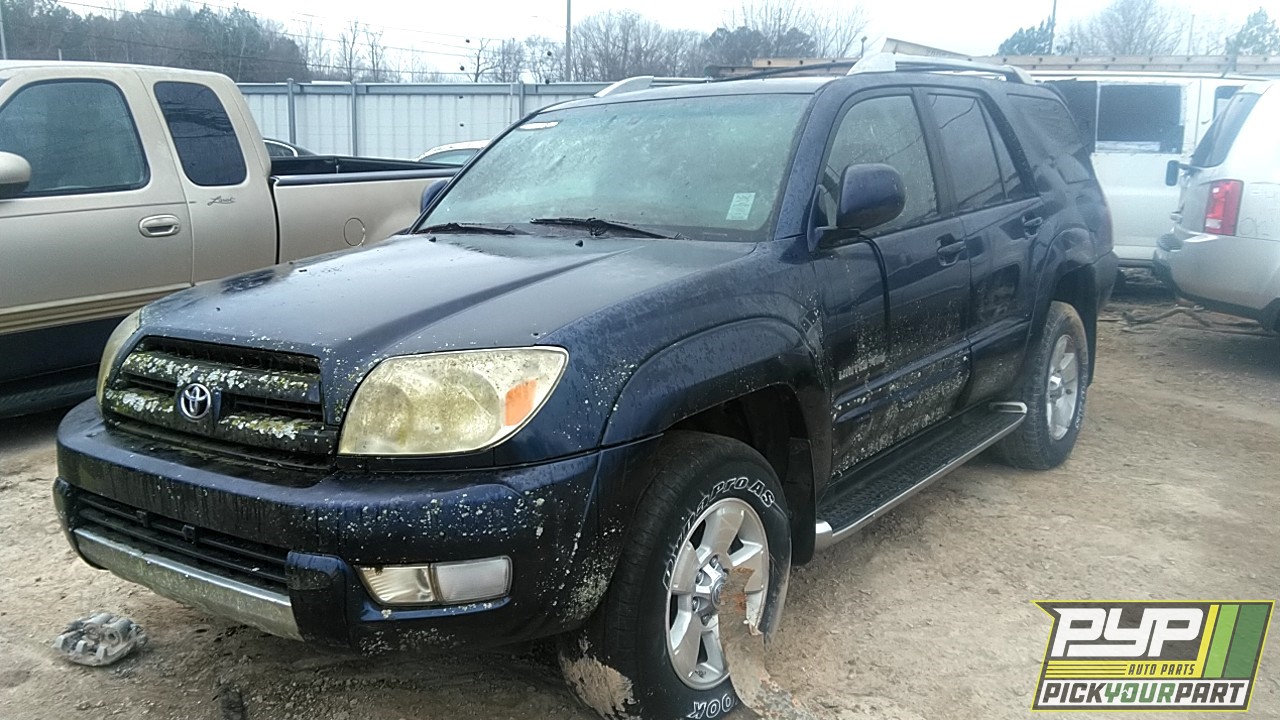 2004 TOYOTA 4RUNNER partes disponibles