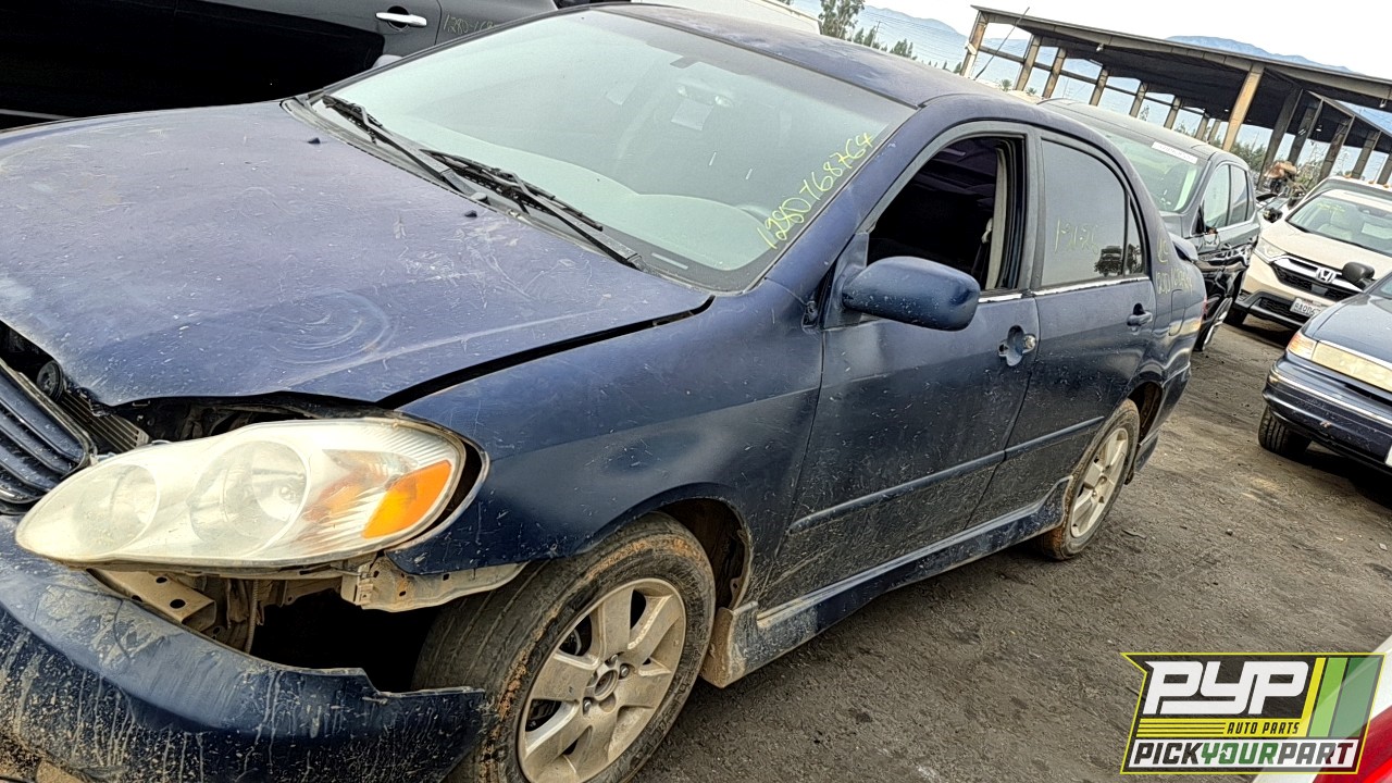 2003 TOYOTA COROLLA available for parts