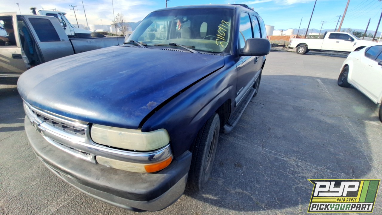 2003 CHEVROLET TAHOE partes disponibles