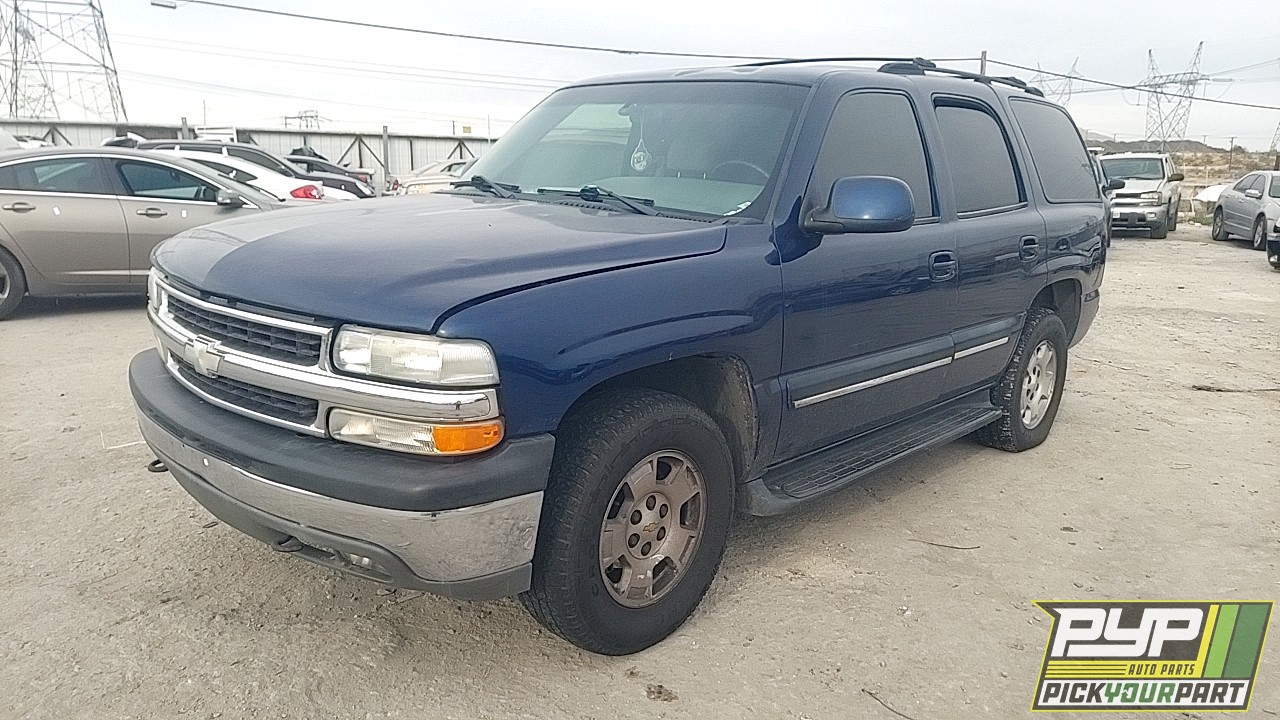 2001 CHEVROLET TAHOE available for parts