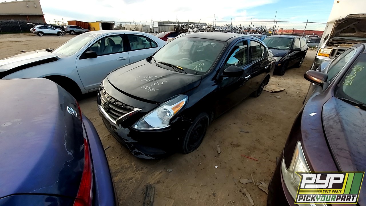 2016 NISSAN VERSA partes disponibles